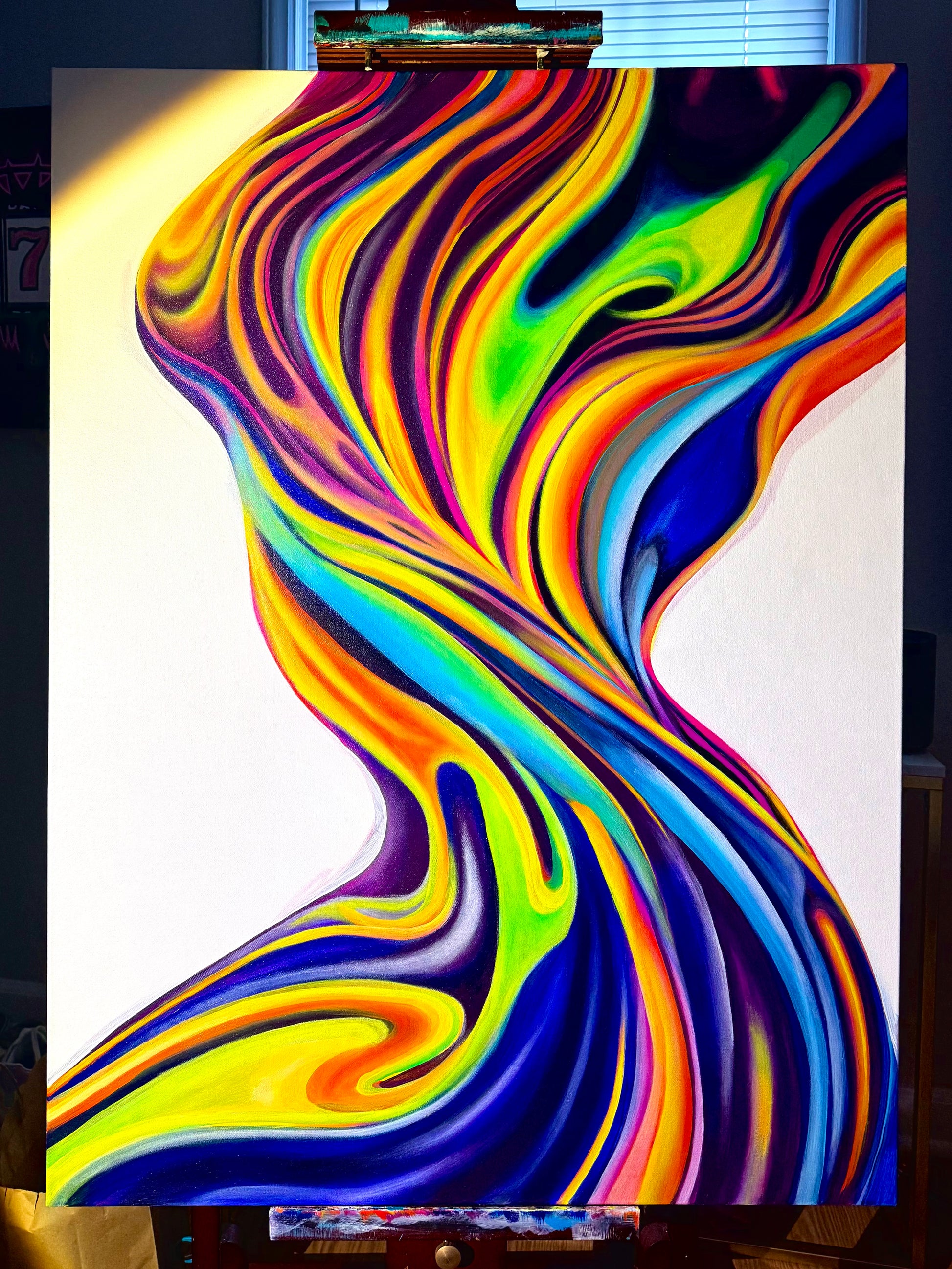 Iridescent Figure No. 2