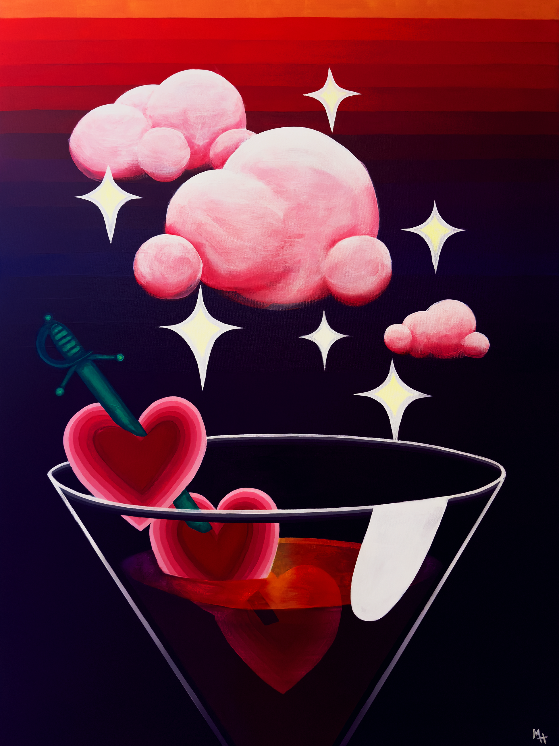 Heart Martini