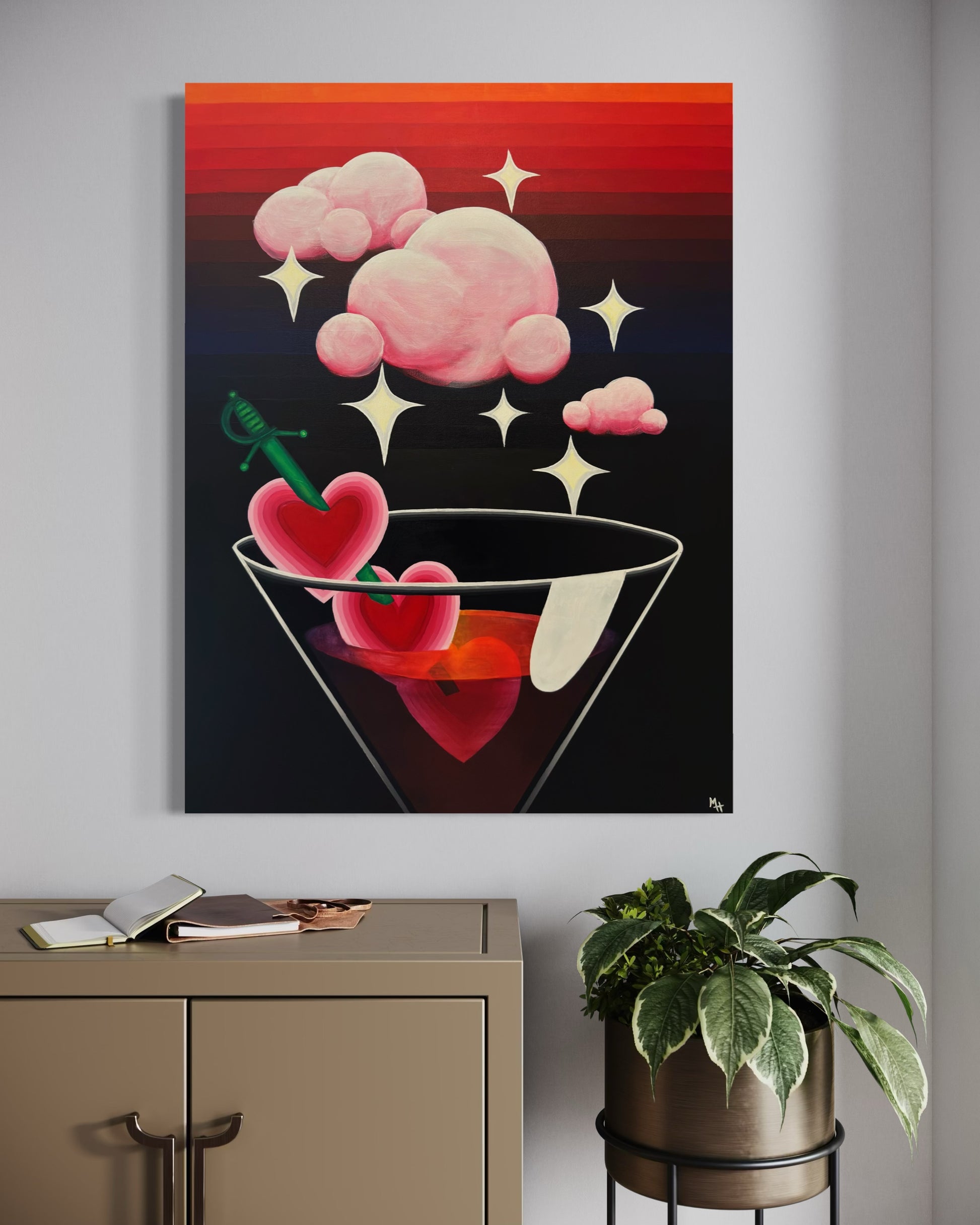 Heart Martini