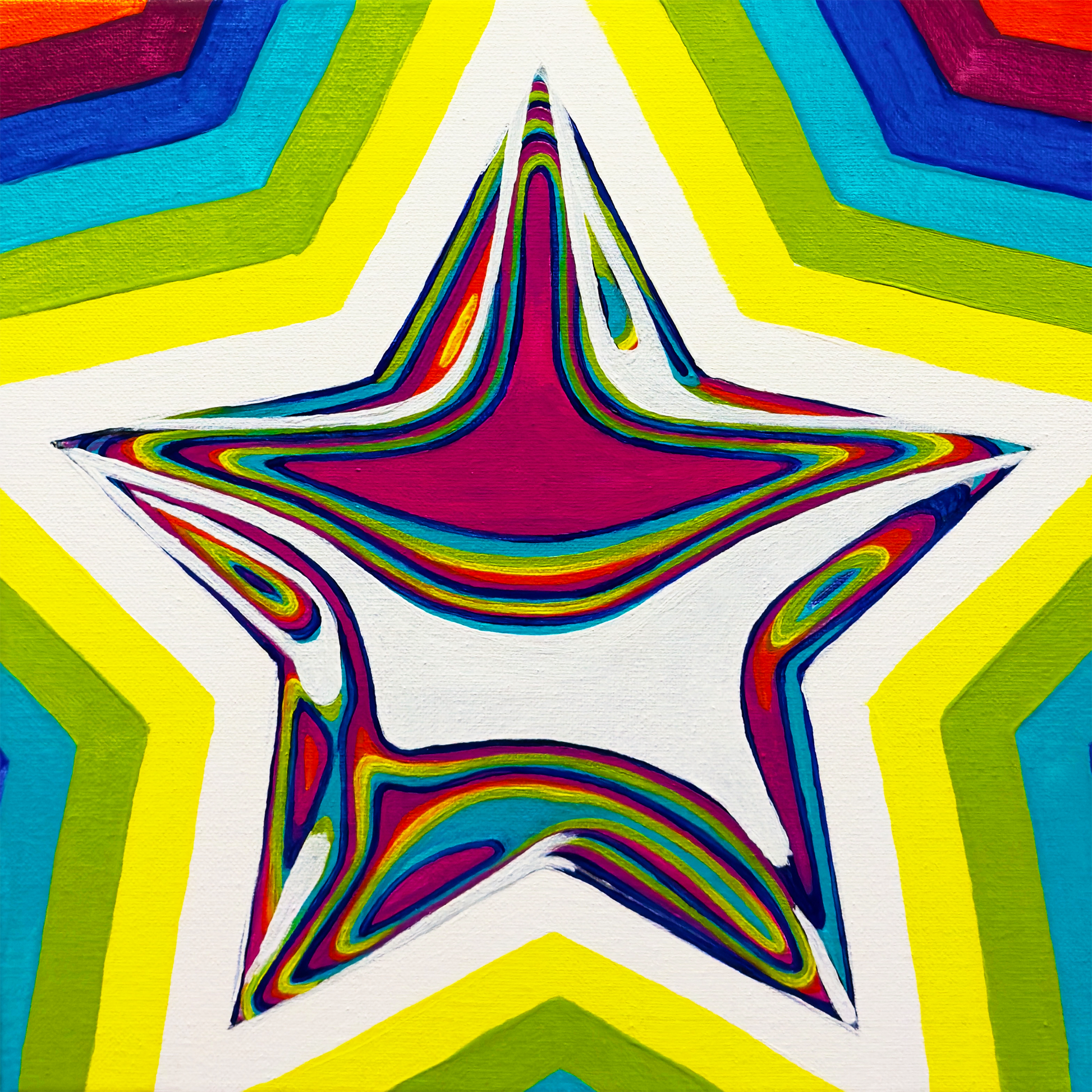 “Iridescent Star” Print