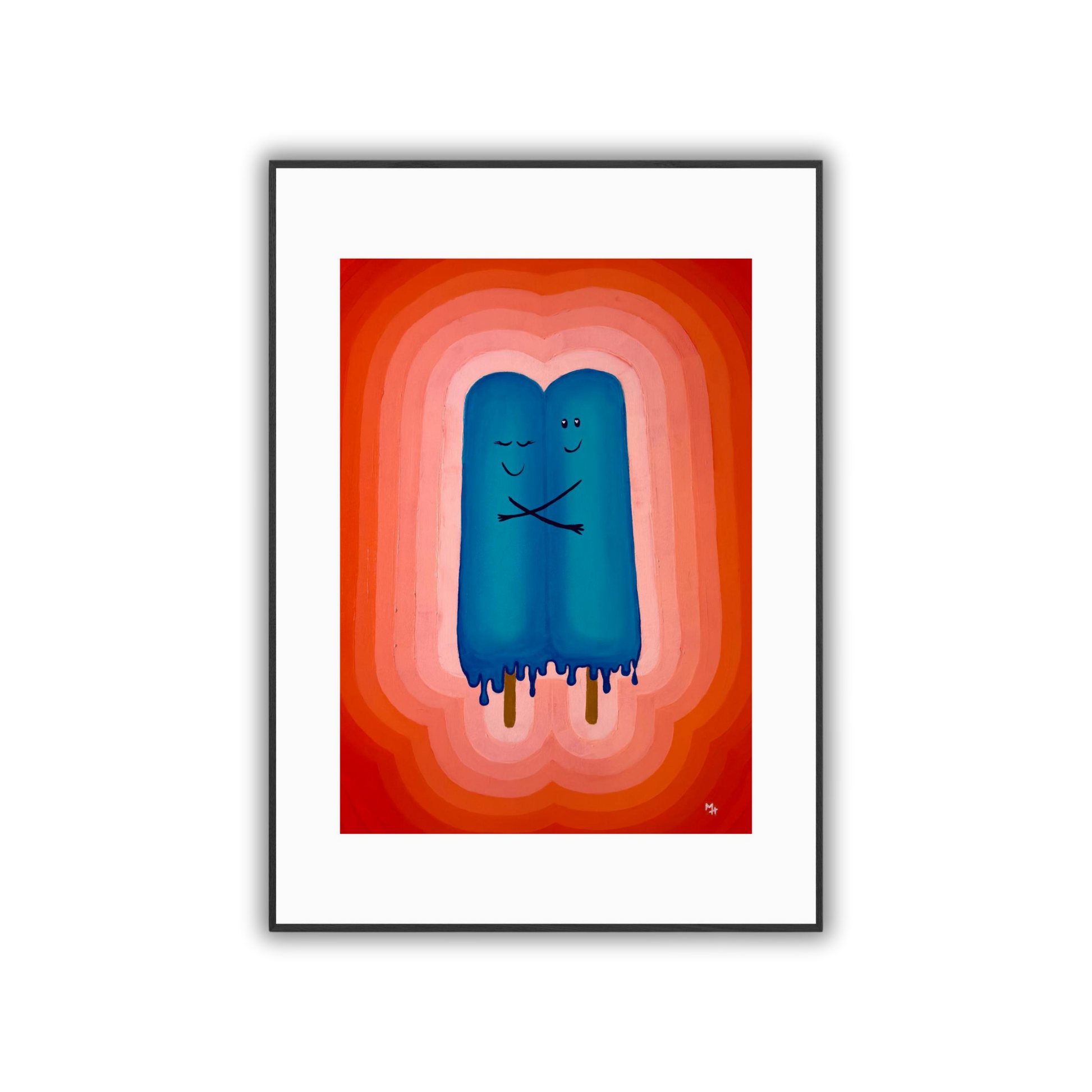 Popsicles (Print on Fine Art Paper)