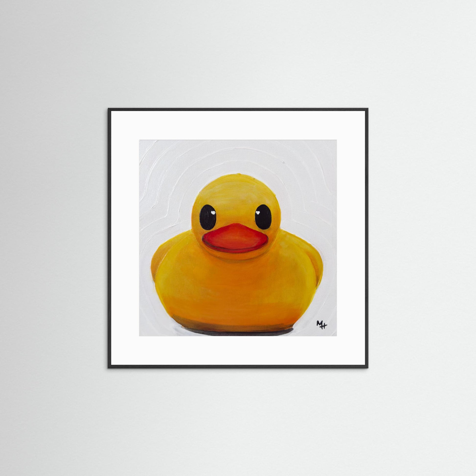 Rubber Duck (Print on Fine Art Paper)